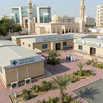 porta cabin hospital clinic in jeddah saudi arabia