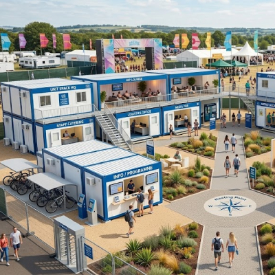 porta cabin for event exhibition